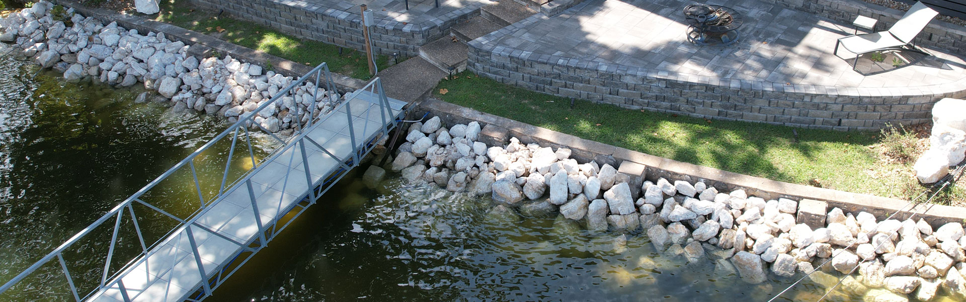 Rip Rap Shoreline Protection at Lake of the Ozarks