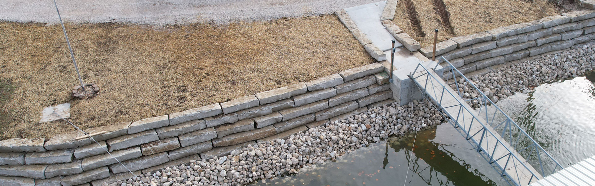 Seewall Installation and Repair at Lake of the Ozarks Missouri